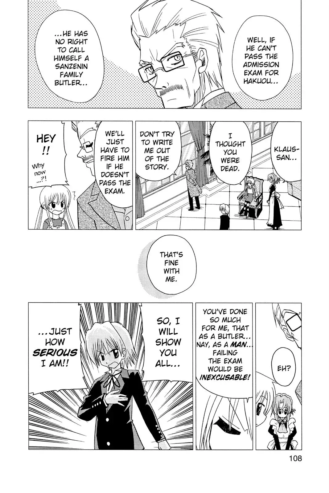 Read Hayate The Combat Butler chapter 38 image 5 on Lezhin