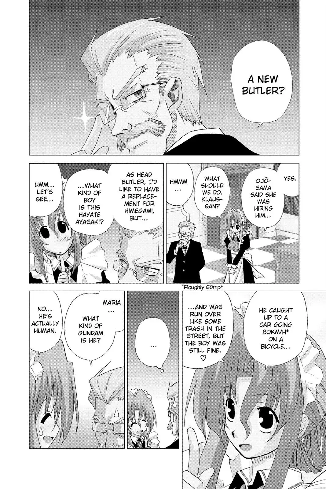 Read Hayate The Combat Butler chapter 4 image 1 on Lezhin
