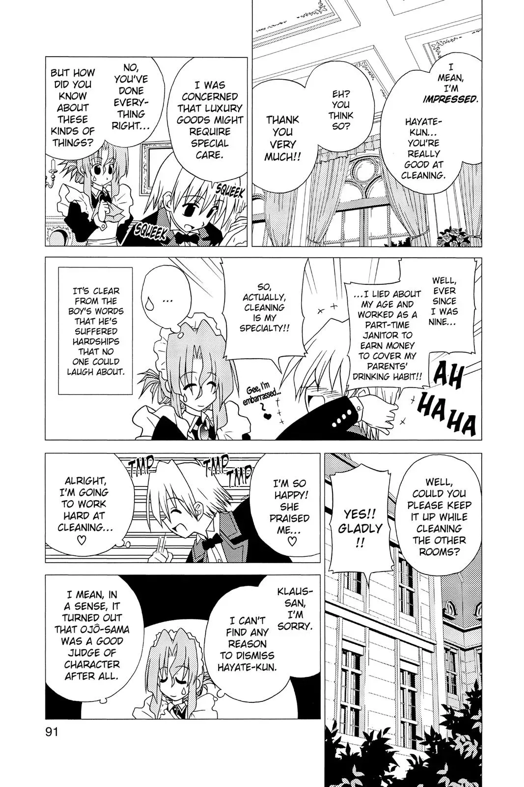 Read Hayate The Combat Butler chapter 4 image 12 on Lezhin