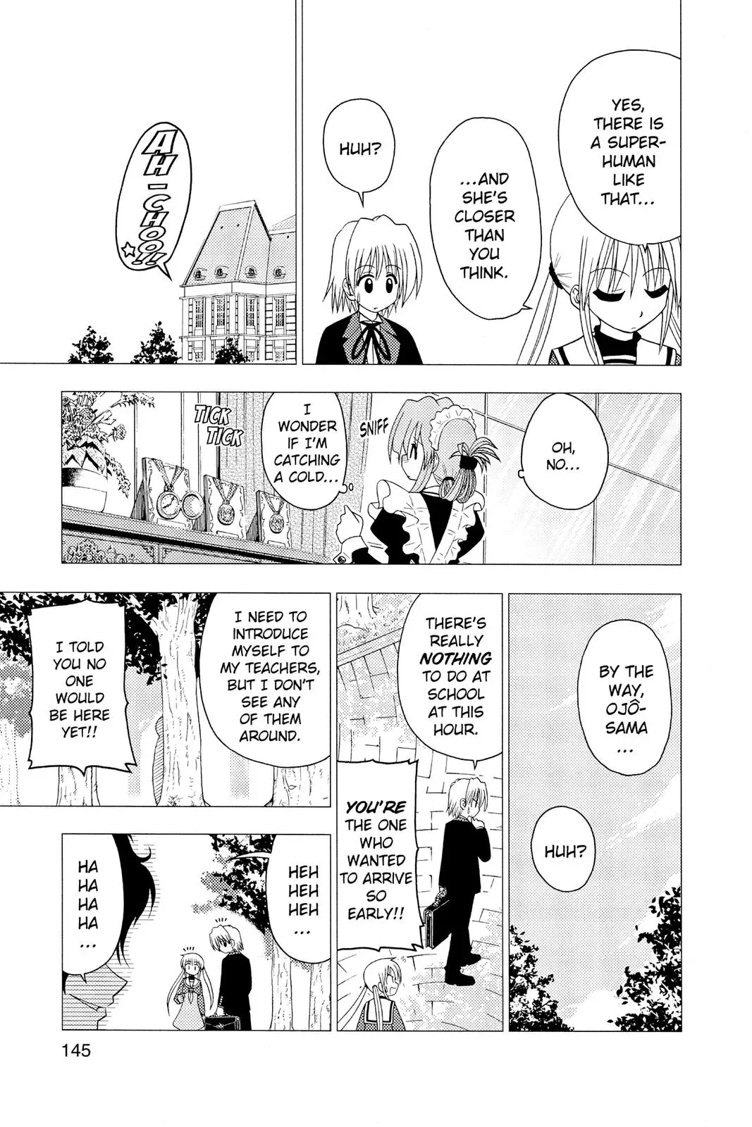Read Hayate The Combat Butler chapter 40 image 10 on Lezhin