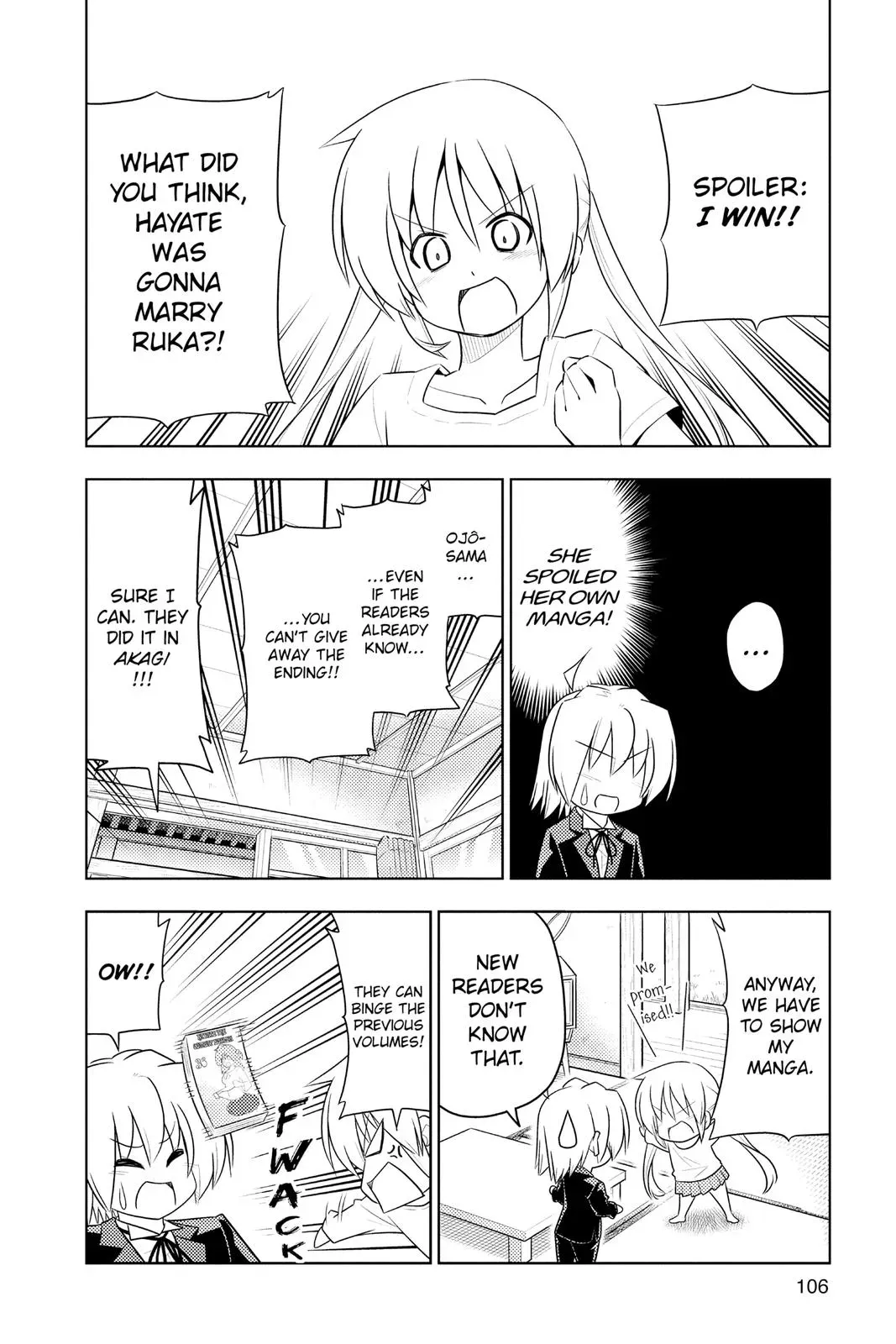 Read Hayate The Combat Butler chapter 400 image 4 on Lezhin