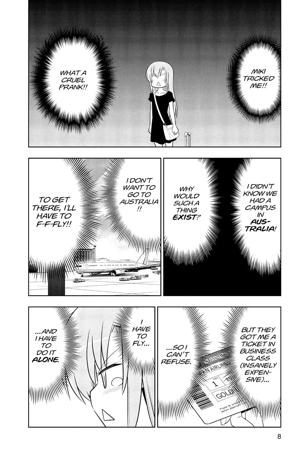 Read Hayate The Combat Butler chapter 438 image 8 on Lezhin