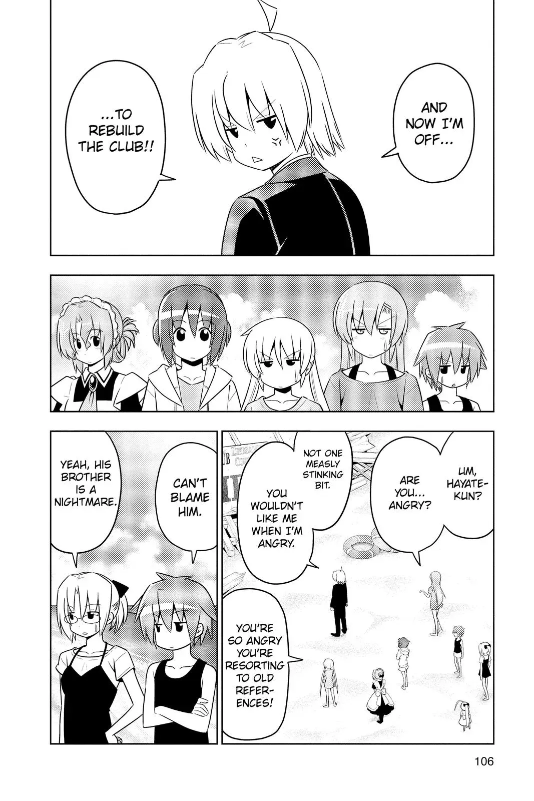 Read Hayate The Combat Butler chapter 444 image 3 on Lezhin