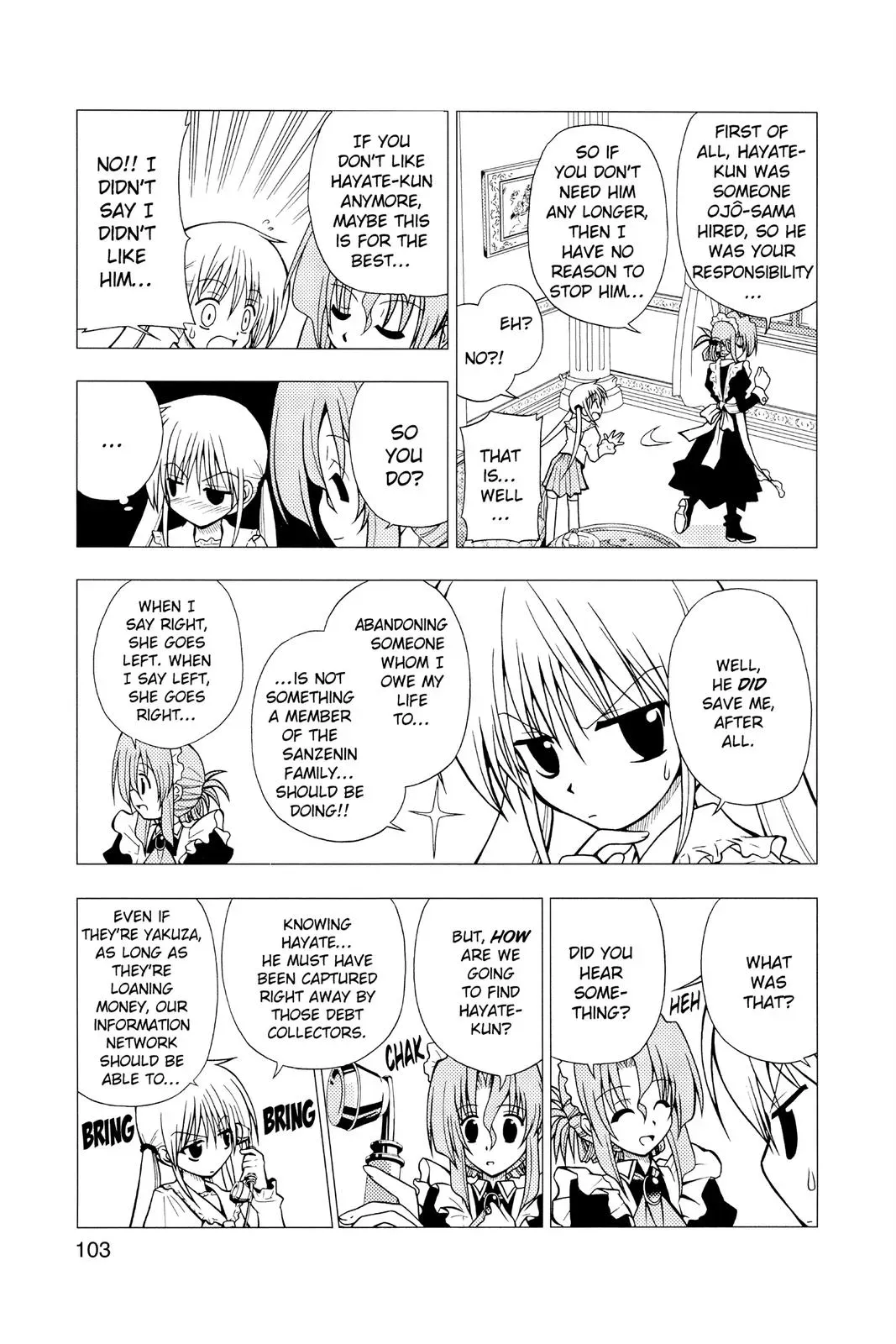 Read Hayate The Combat Butler chapter 5 image 4 on Lezhin