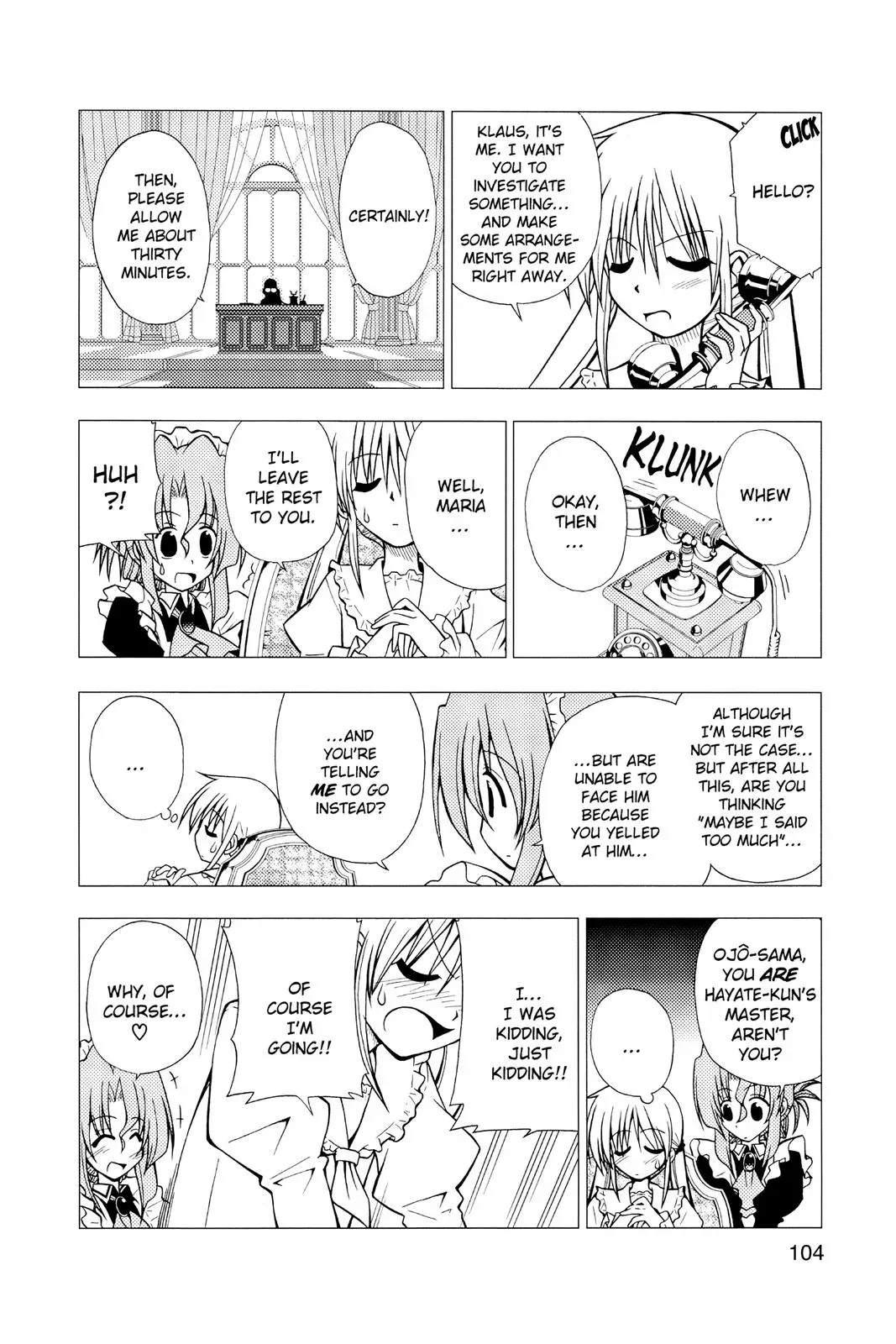 Read Hayate The Combat Butler chapter 5 image 5 on Lezhin