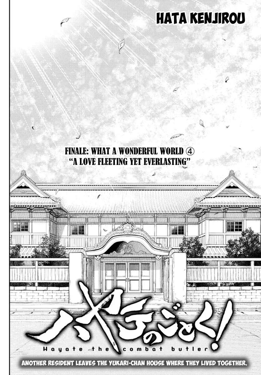 Read Hayate The Combat Butler chapter 552 image 1 on Lezhin