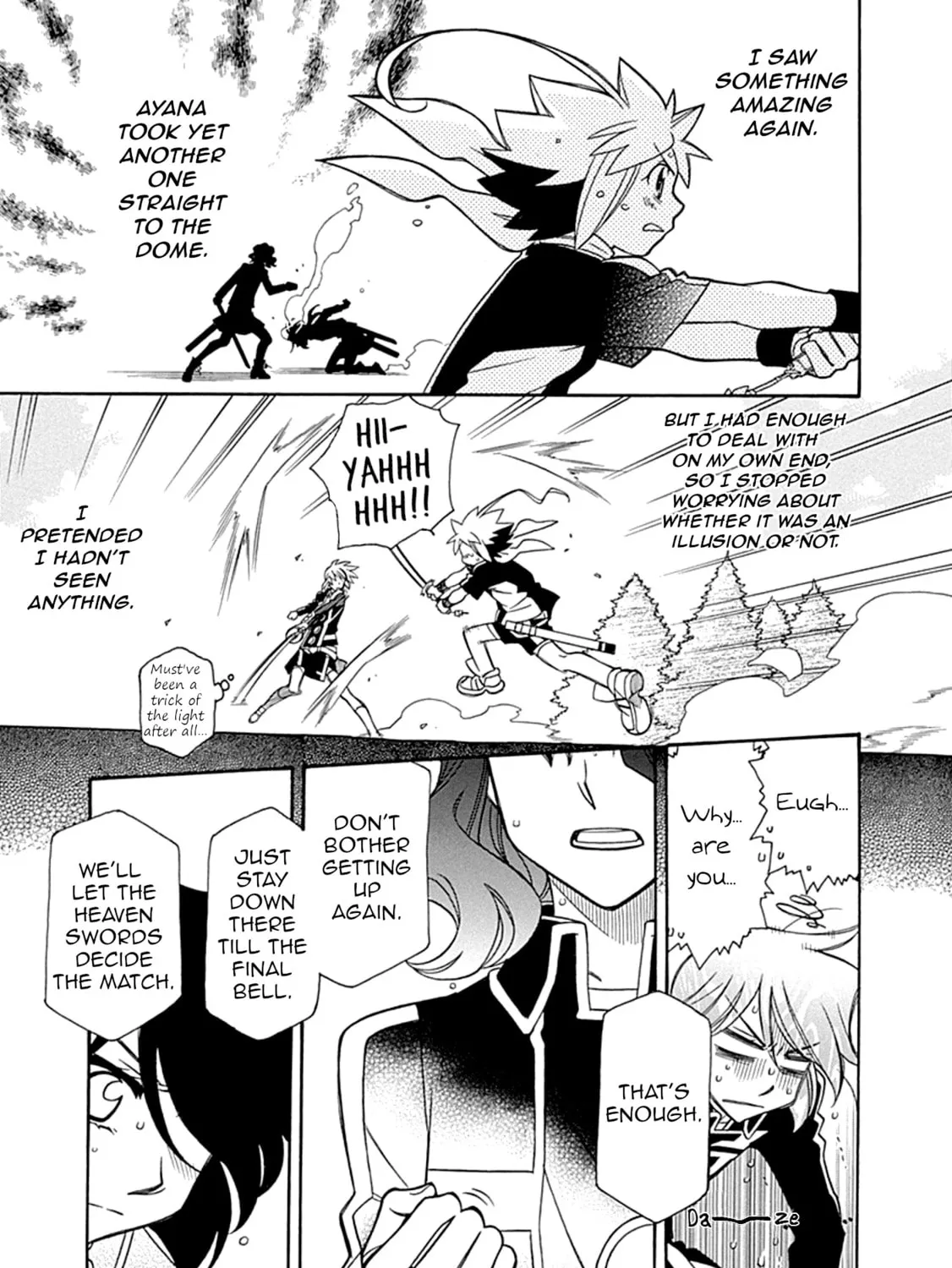 Read Hayate x Blade chapter 104 image 14 on Lezhin