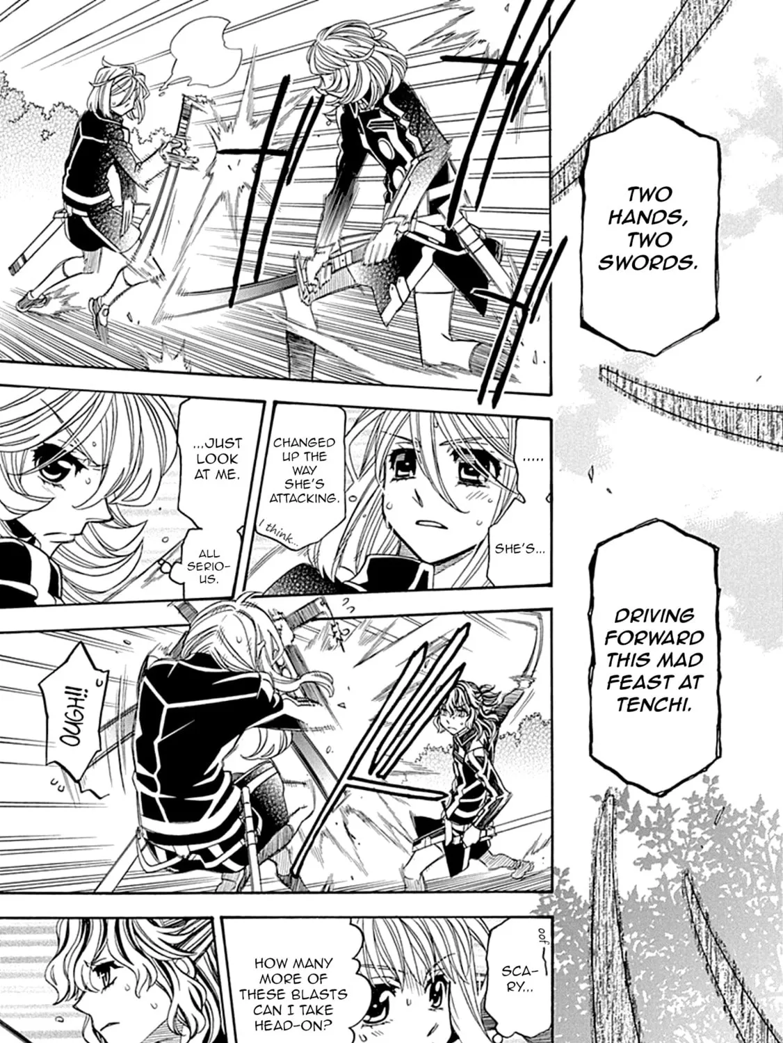 Read Hayate x Blade chapter 105 image 56 on Lezhin