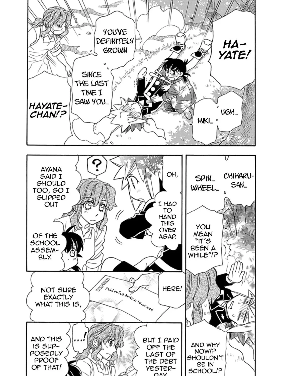 Read Hayate x Blade chapter 109 image 14 on Lezhin