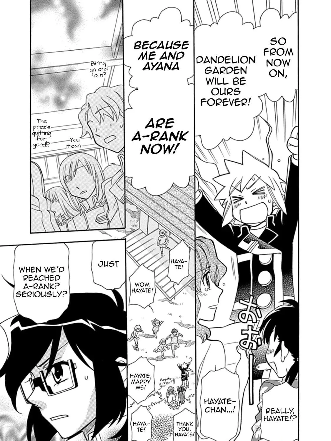 Read Hayate x Blade chapter 109 image 16 on Lezhin