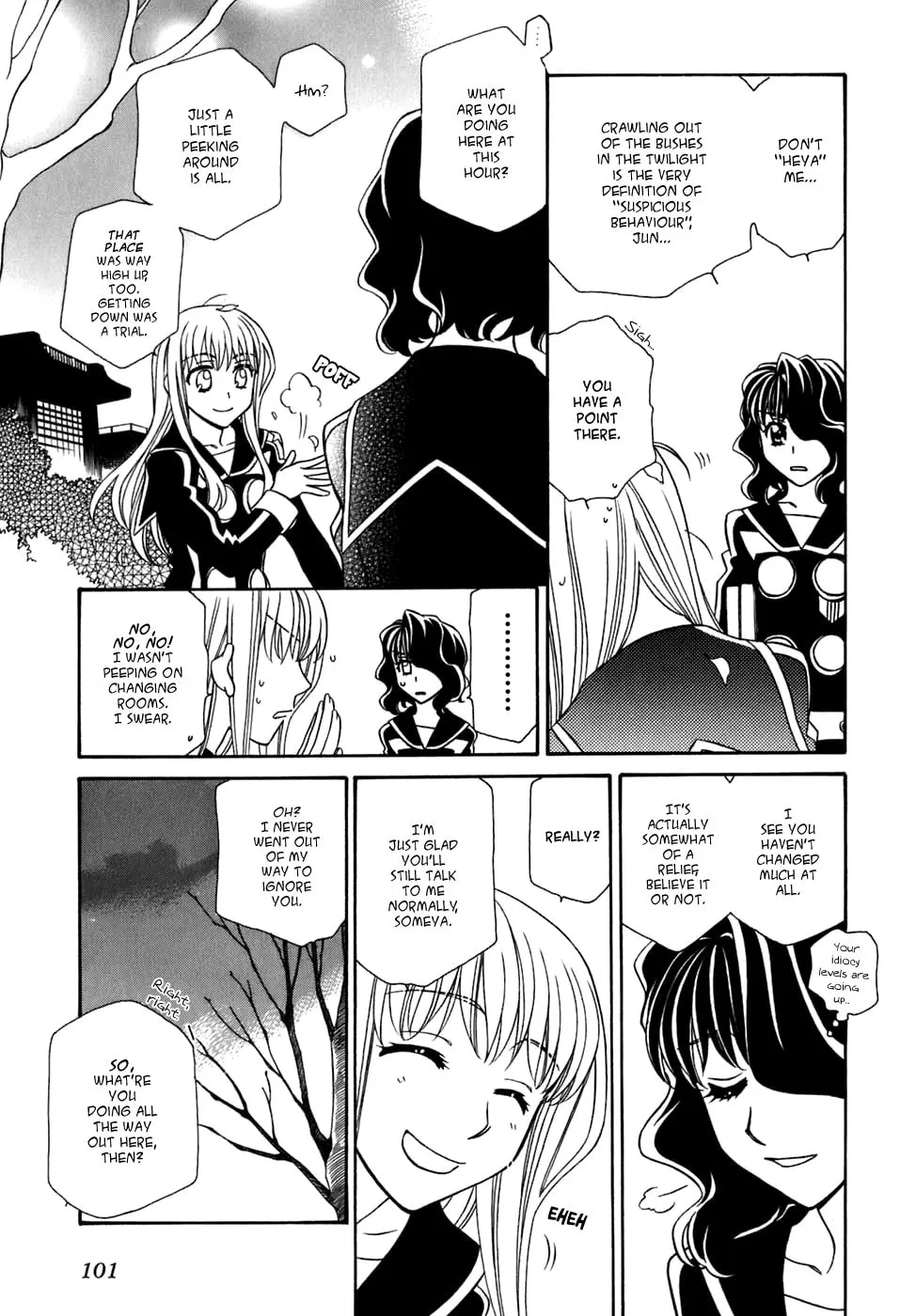 Read Hayate x Blade chapter 29 image 15 on Lezhin