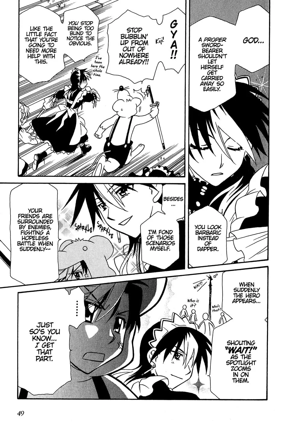 Read Hayate x Blade chapter 32 image 19 on Lezhin