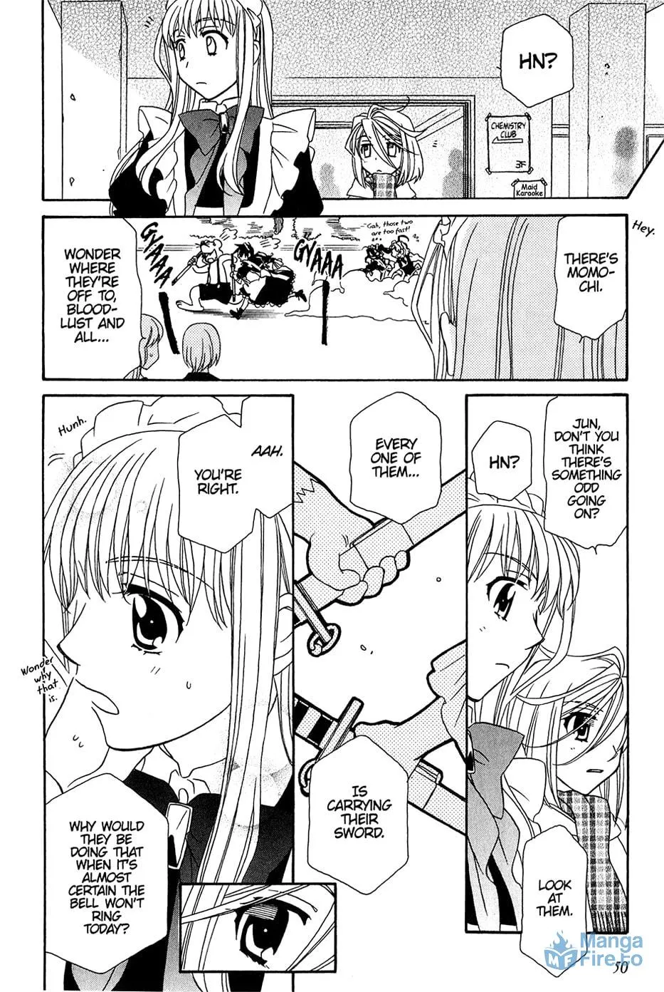 Read Hayate x Blade chapter 32 image 20 on Lezhin