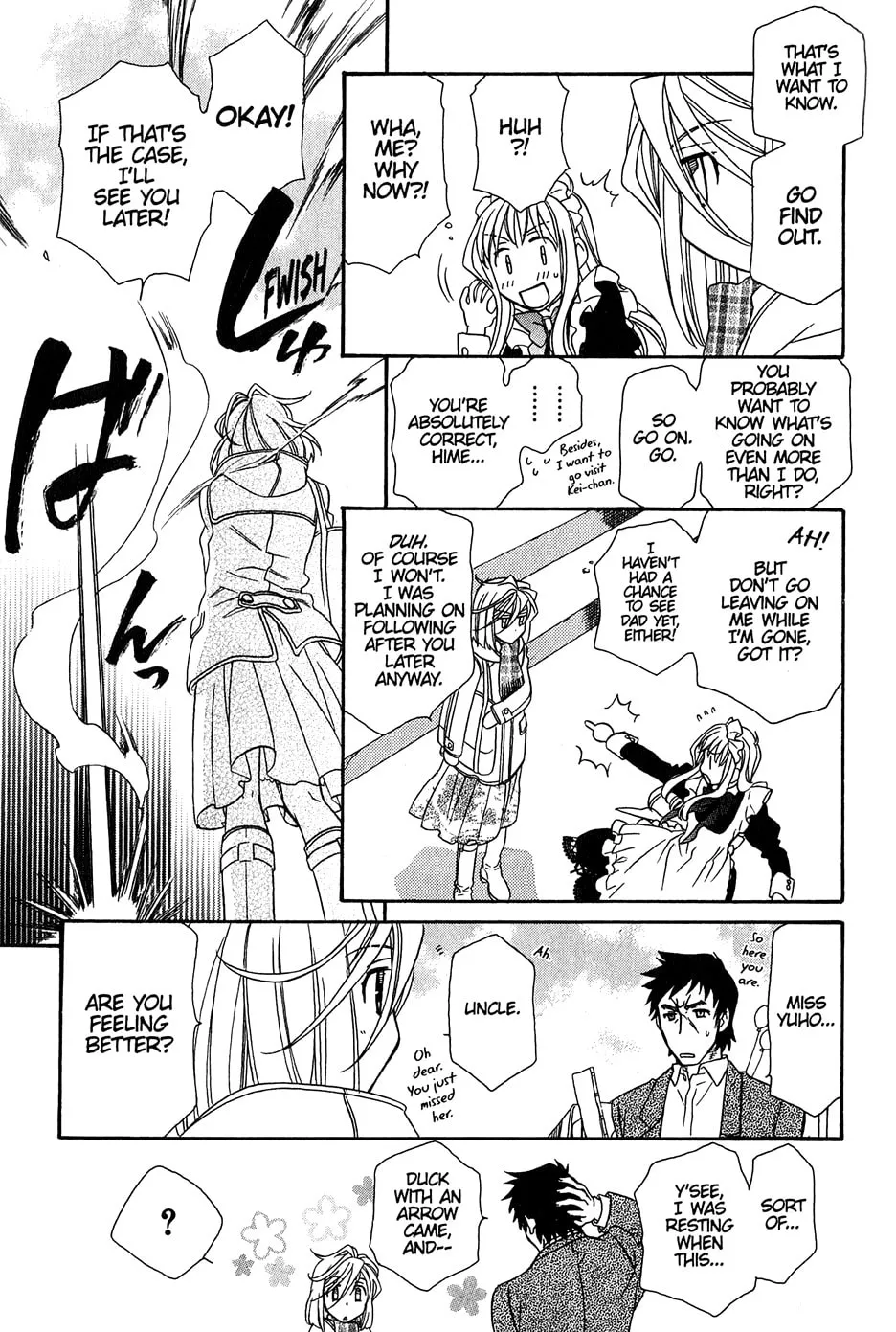 Read Hayate x Blade chapter 32 image 21 on Lezhin