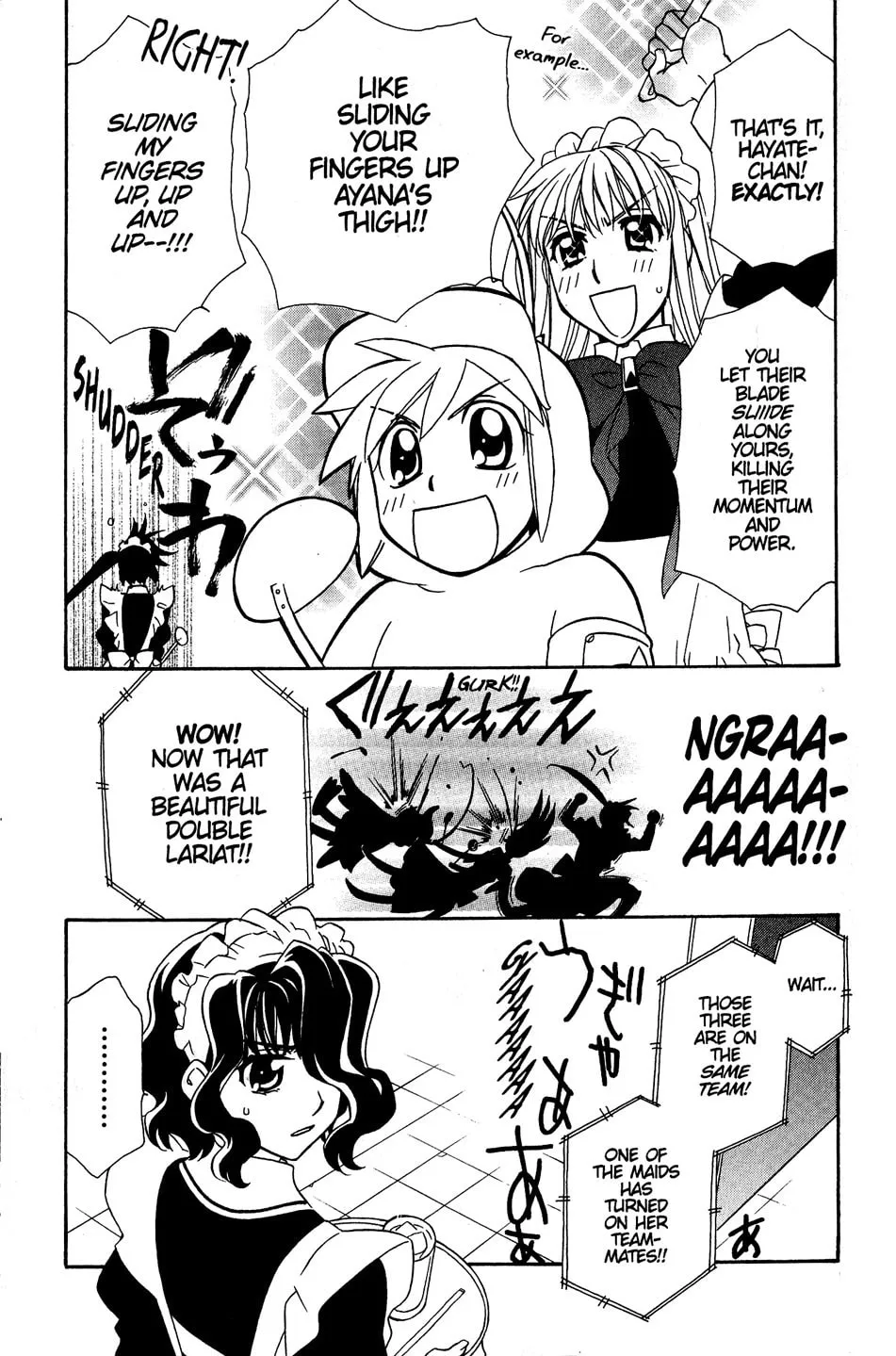 Read Hayate x Blade chapter 33 image 24 on Lezhin