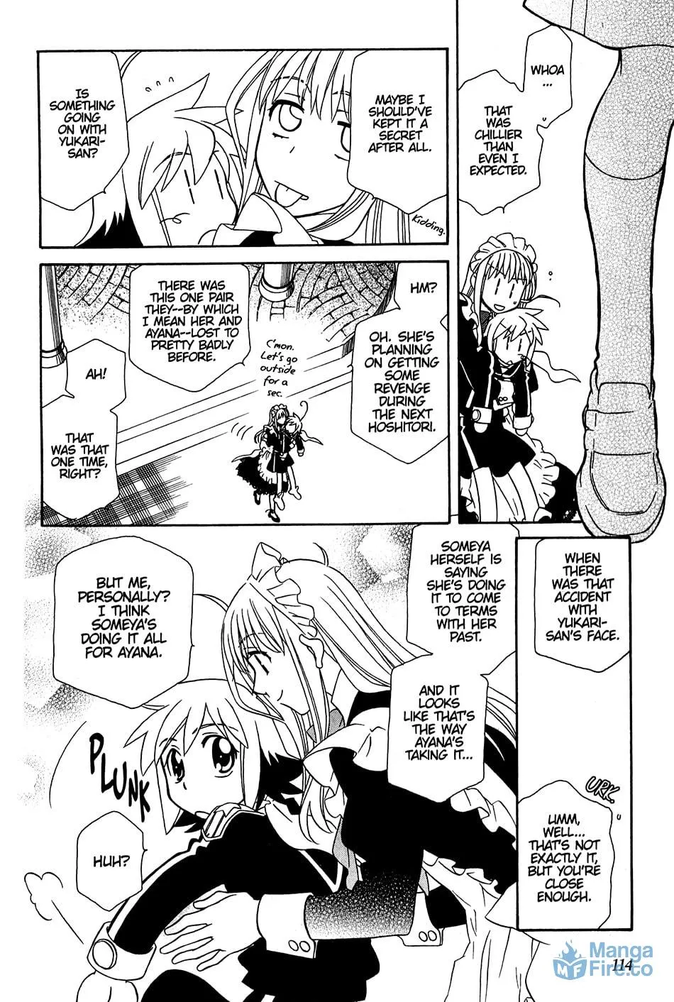 Read Hayate x Blade chapter 34 image 20 on Lezhin