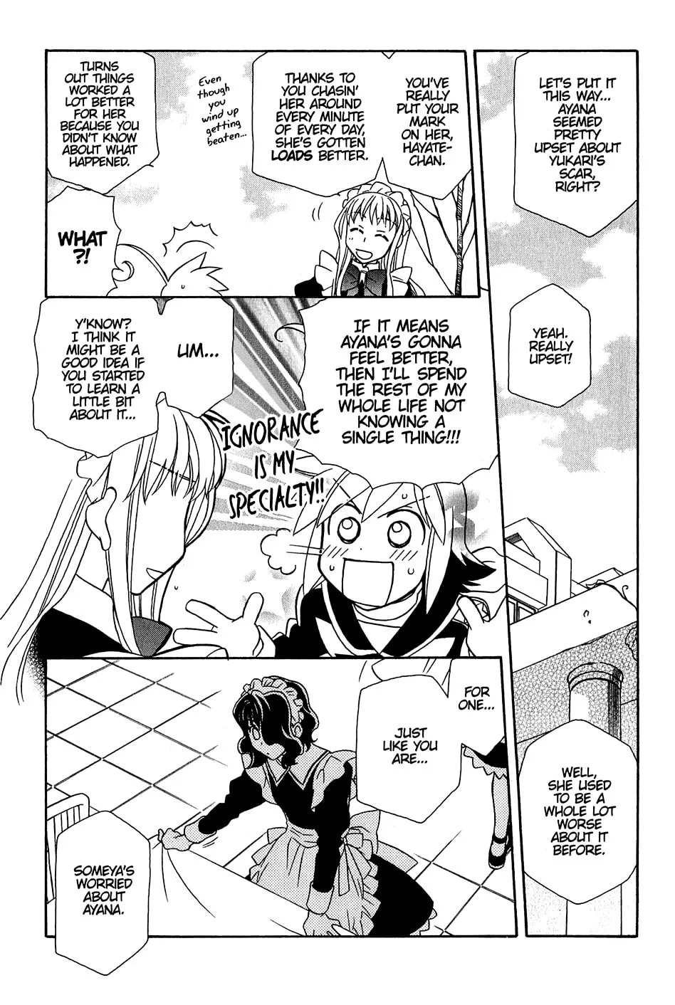 Read Hayate x Blade chapter 34 image 21 on Lezhin