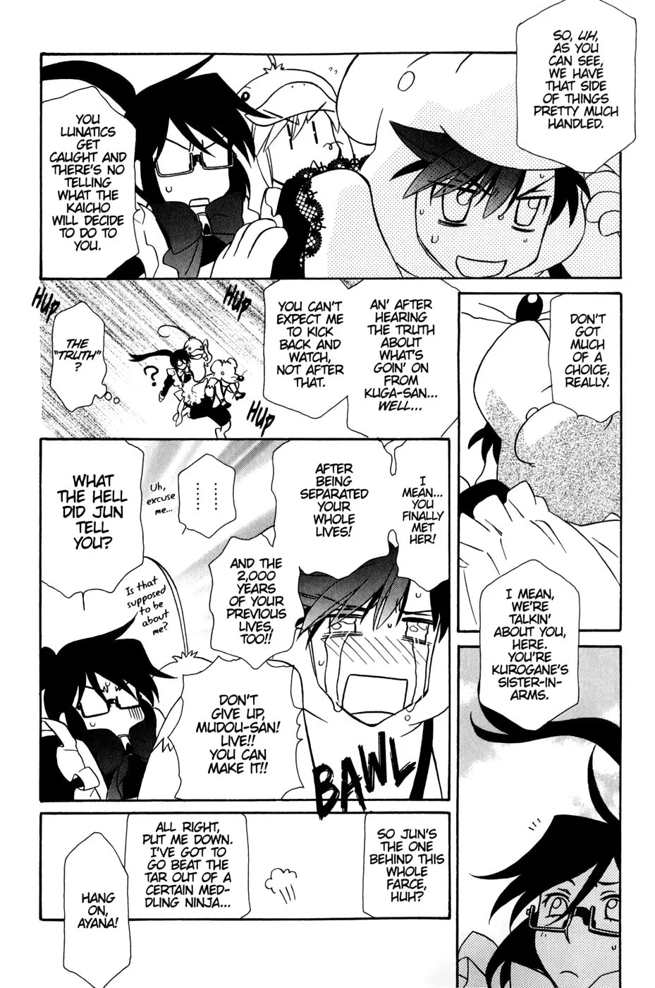 Read Hayate x Blade chapter 35 image 24 on Lezhin