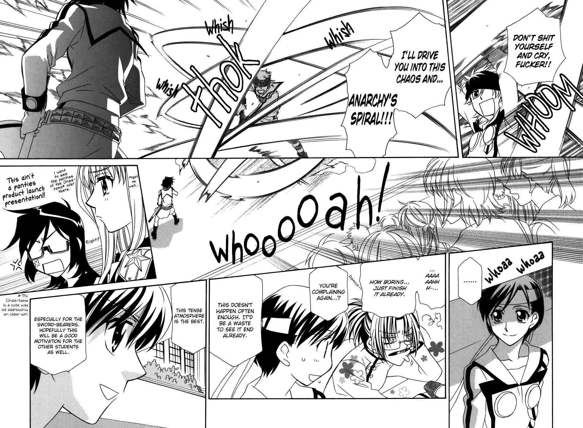 Read Hayate x Blade chapter 42 image 17 on Lezhin