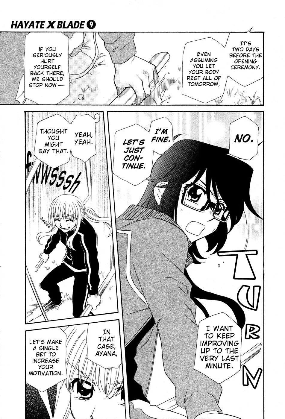 Read Hayate x Blade chapter 50 image 6 on Lezhin