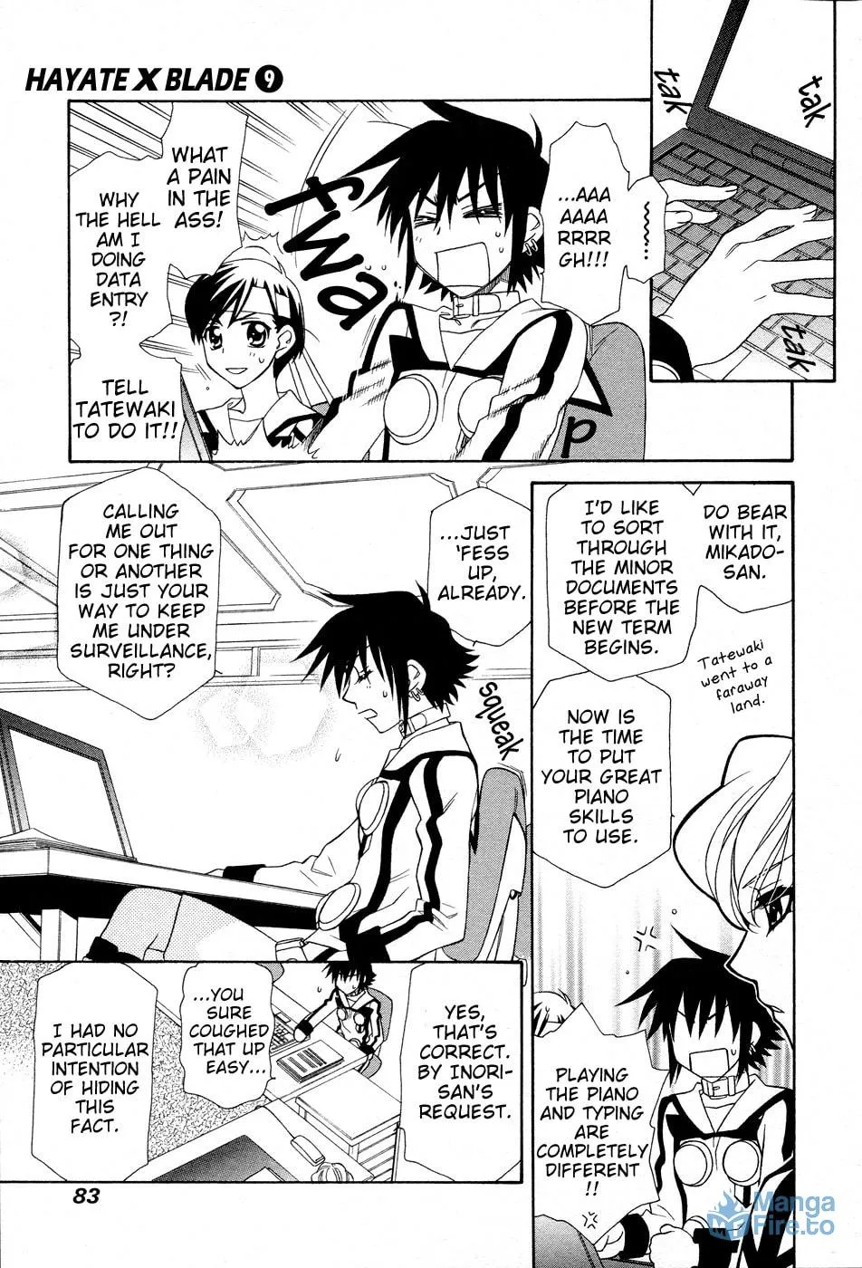 Read Hayate x Blade chapter 50 image 8 on Lezhin