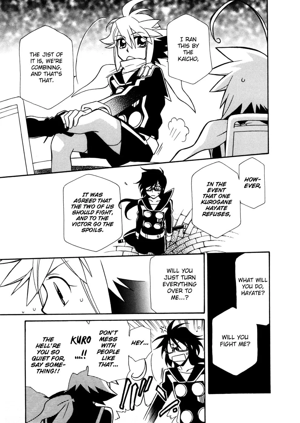 Read Hayate x Blade chapter 59 image 21 on Lezhin