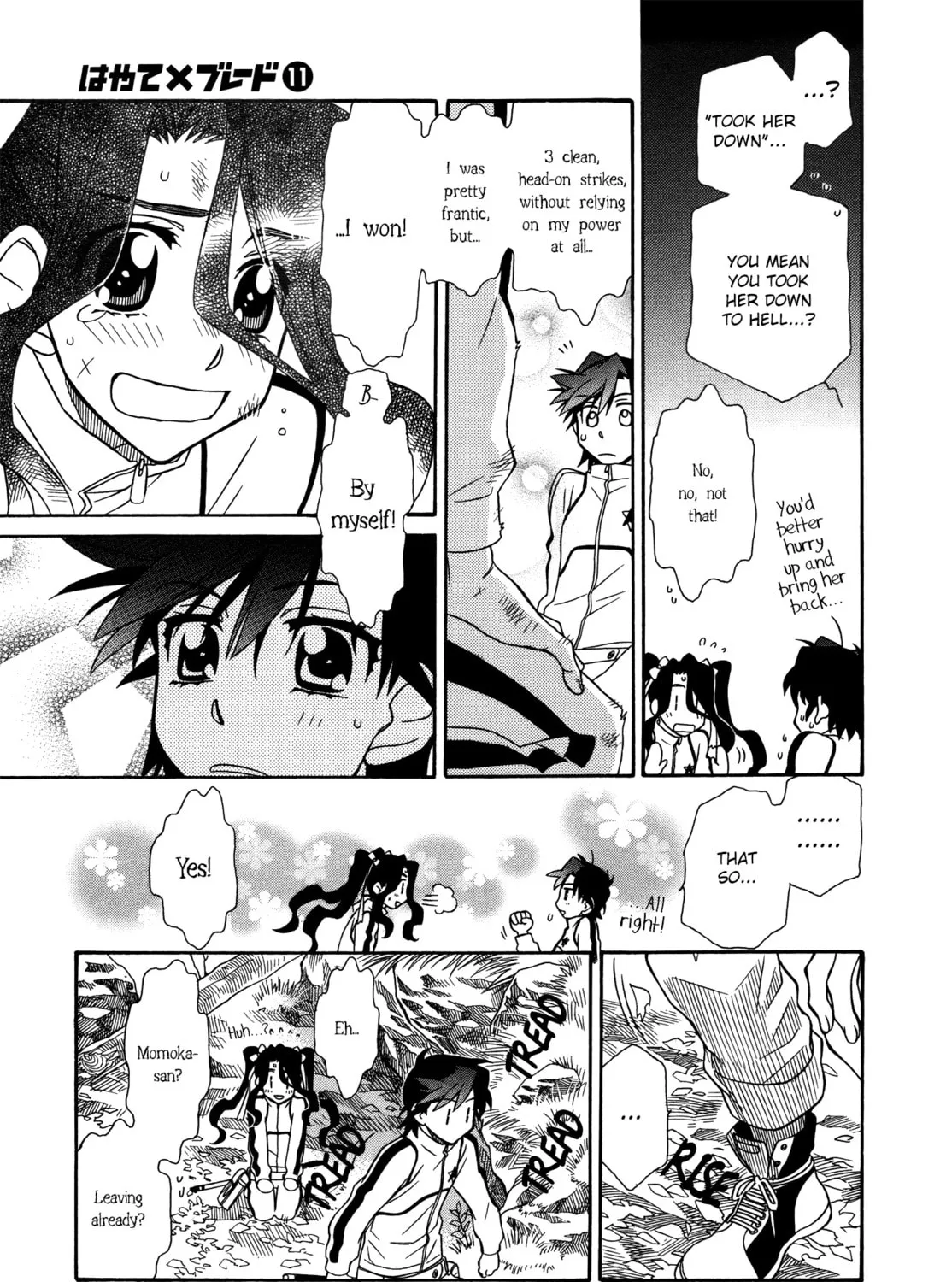 Read Hayate x Blade chapter 63 image 12 on Lezhin