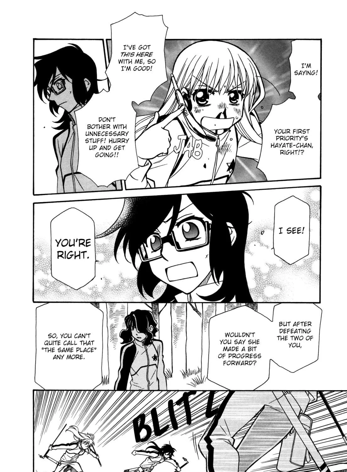Read Hayate x Blade chapter 65 image 34 on Lezhin