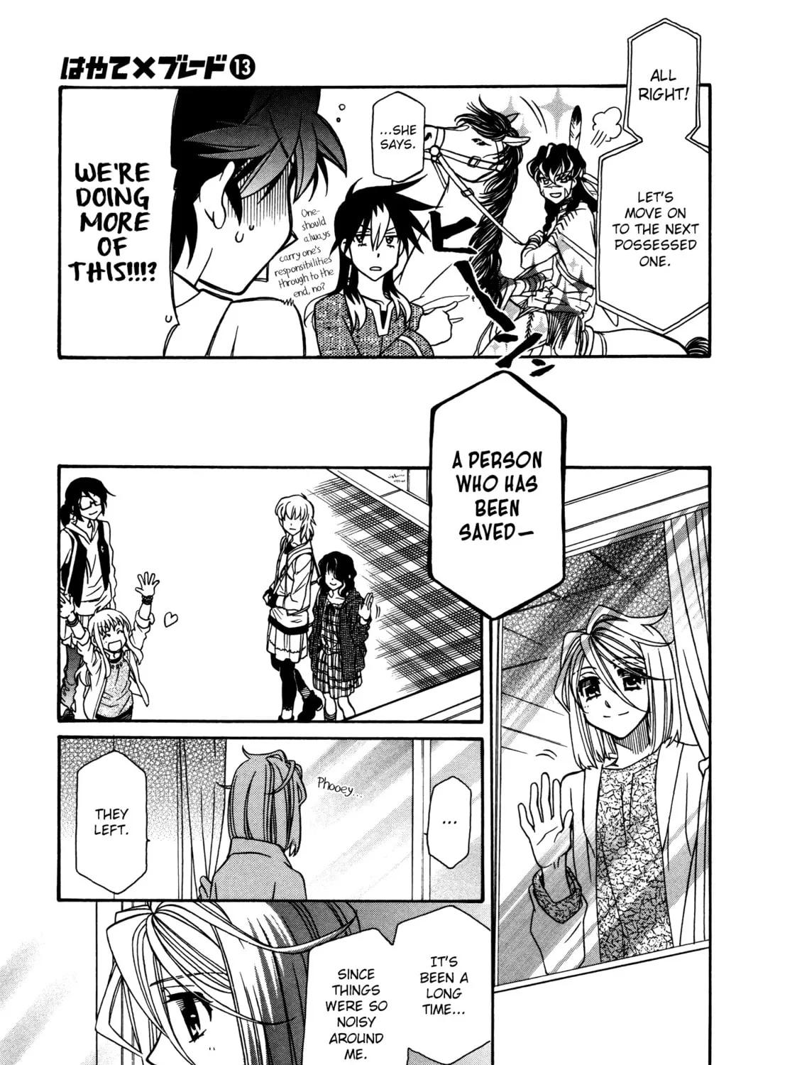 Read Hayate x Blade chapter 74 image 32 on Lezhin