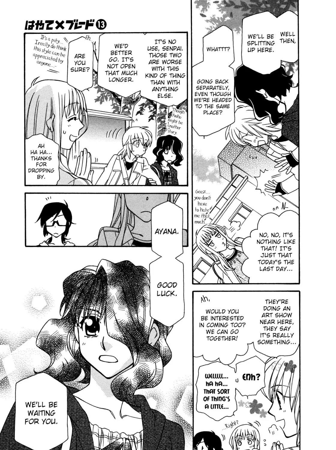 Read Hayate x Blade chapter 74 image 36 on Lezhin