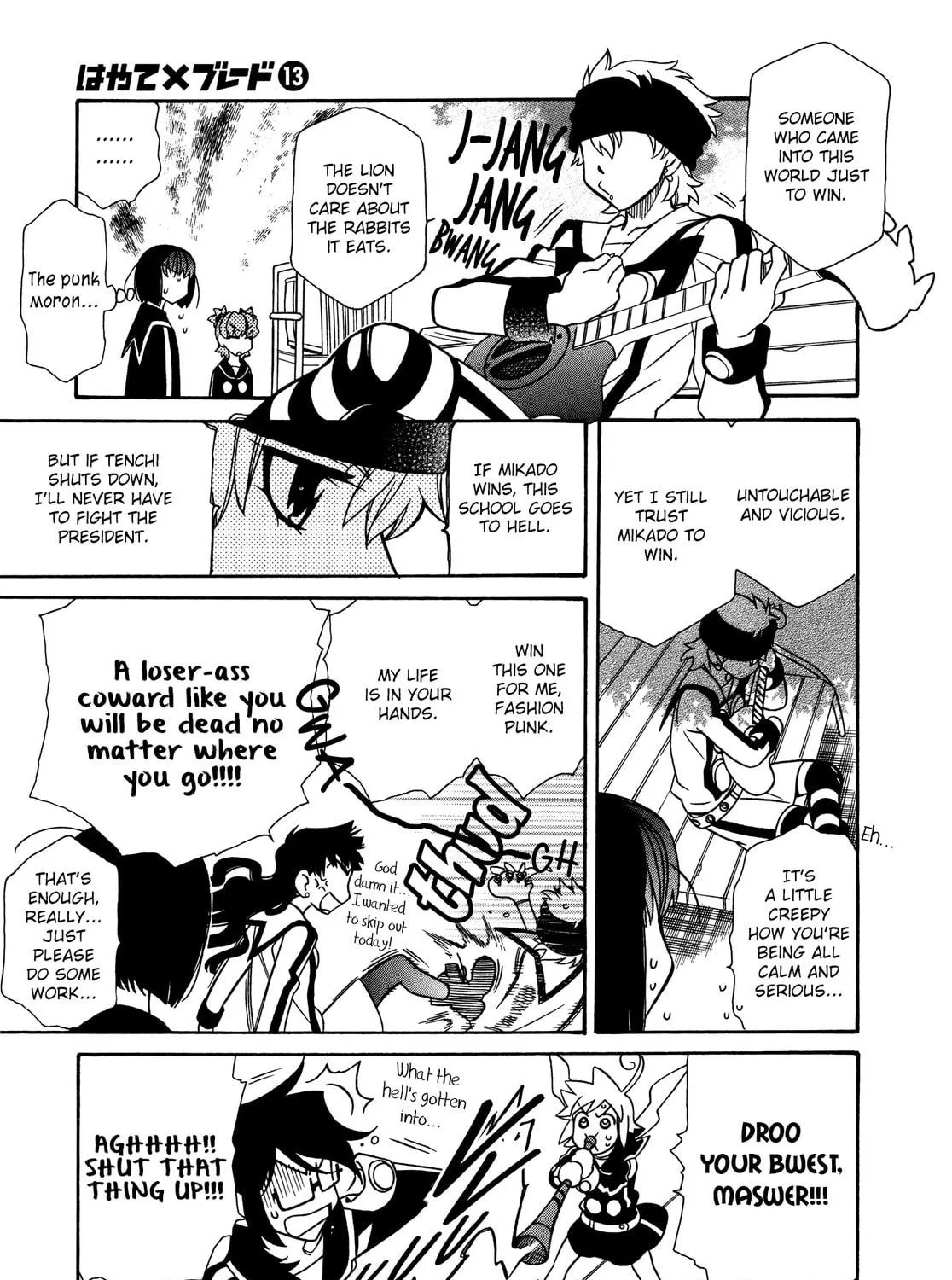 Read Hayate x Blade chapter 75 image 40 on Lezhin