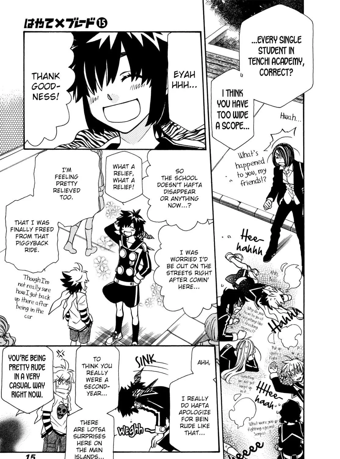 Read Hayate x Blade chapter 83 image 34 on Lezhin