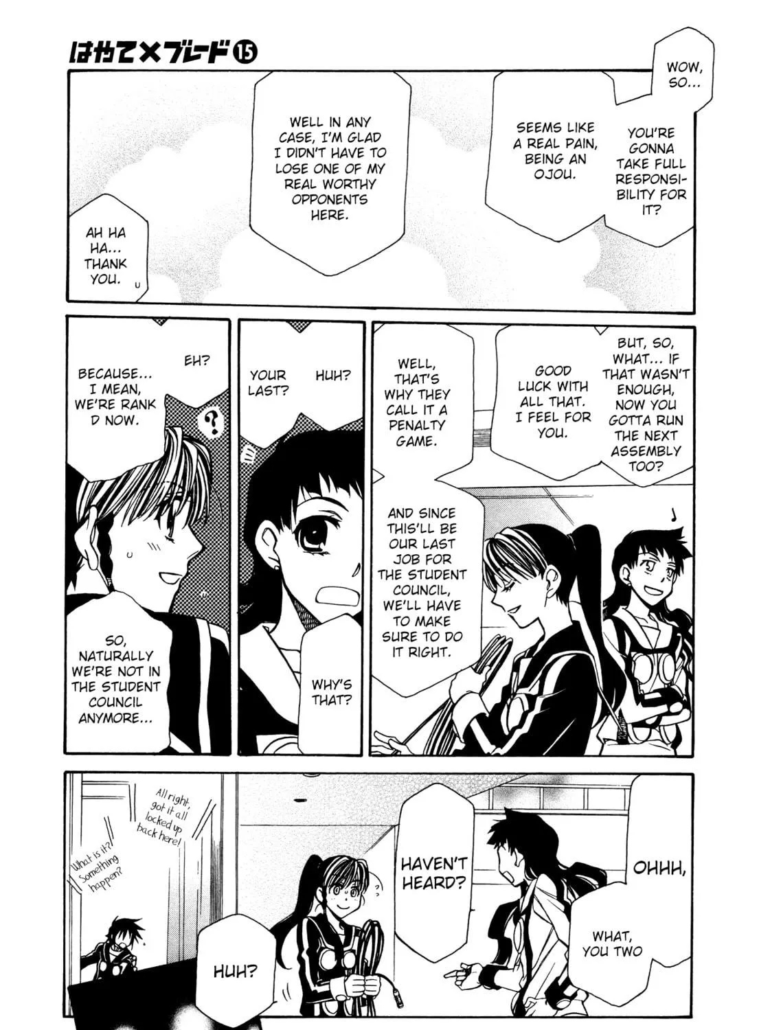 Read Hayate x Blade chapter 84 image 40 on Lezhin