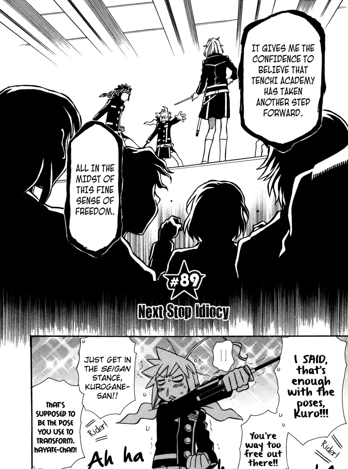 Read Hayate x Blade chapter 89 image 2 on Lezhin