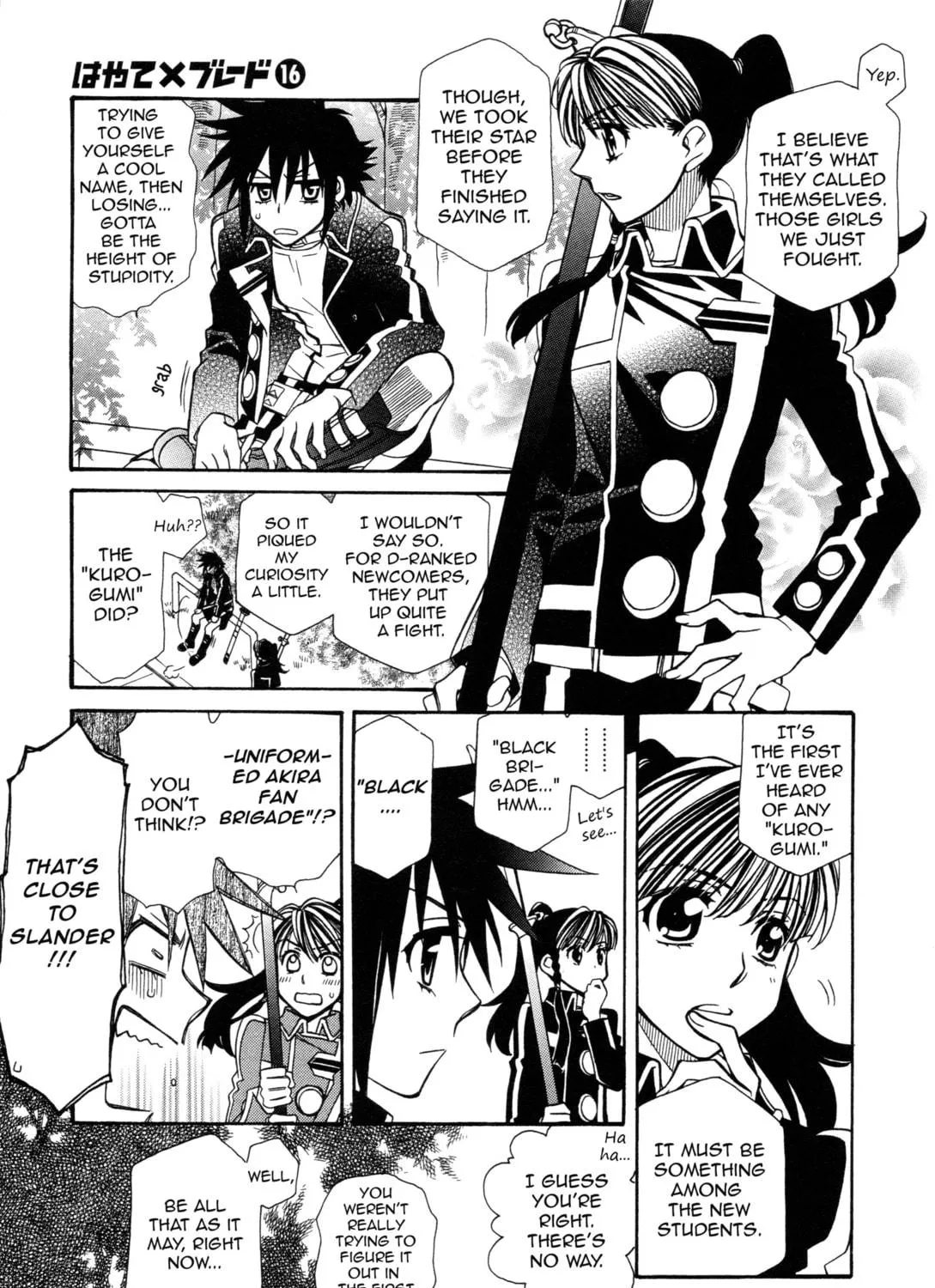 Read Hayate x Blade chapter 94 image 16 on Lezhin