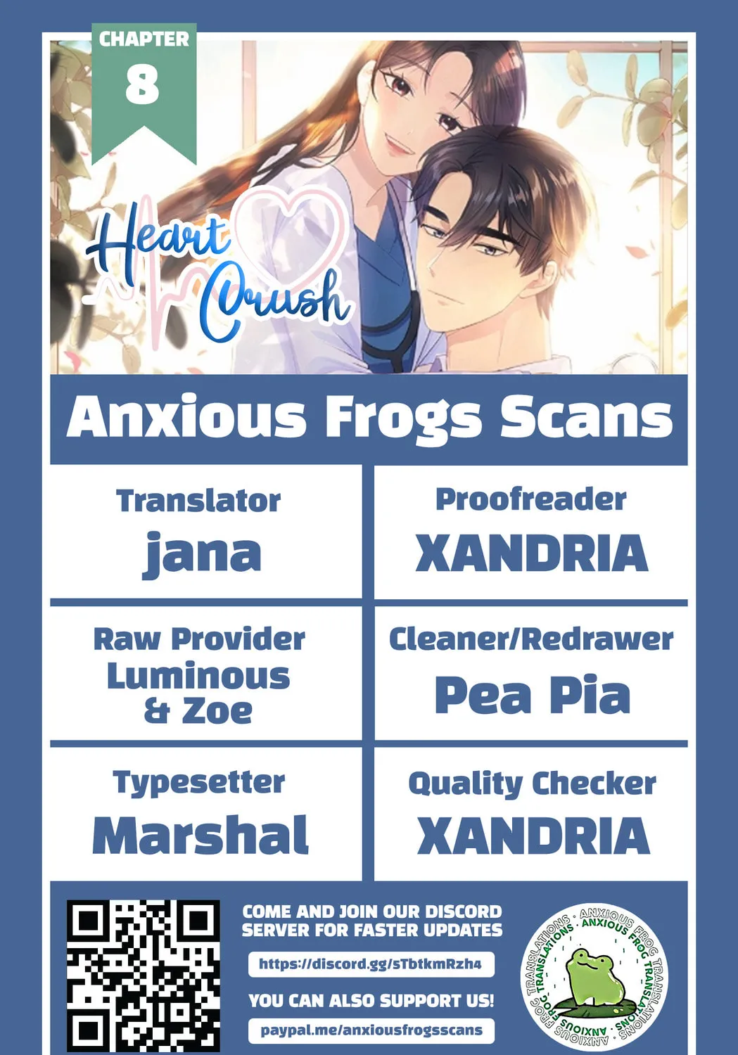 Read Heart Crush chapter 8 image 2 on Lezhin