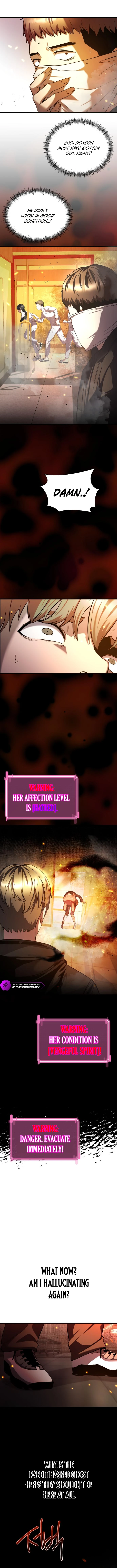 Read Heart-Racing Ghost Dating Sim chapter 30 image 1 on Lezhin