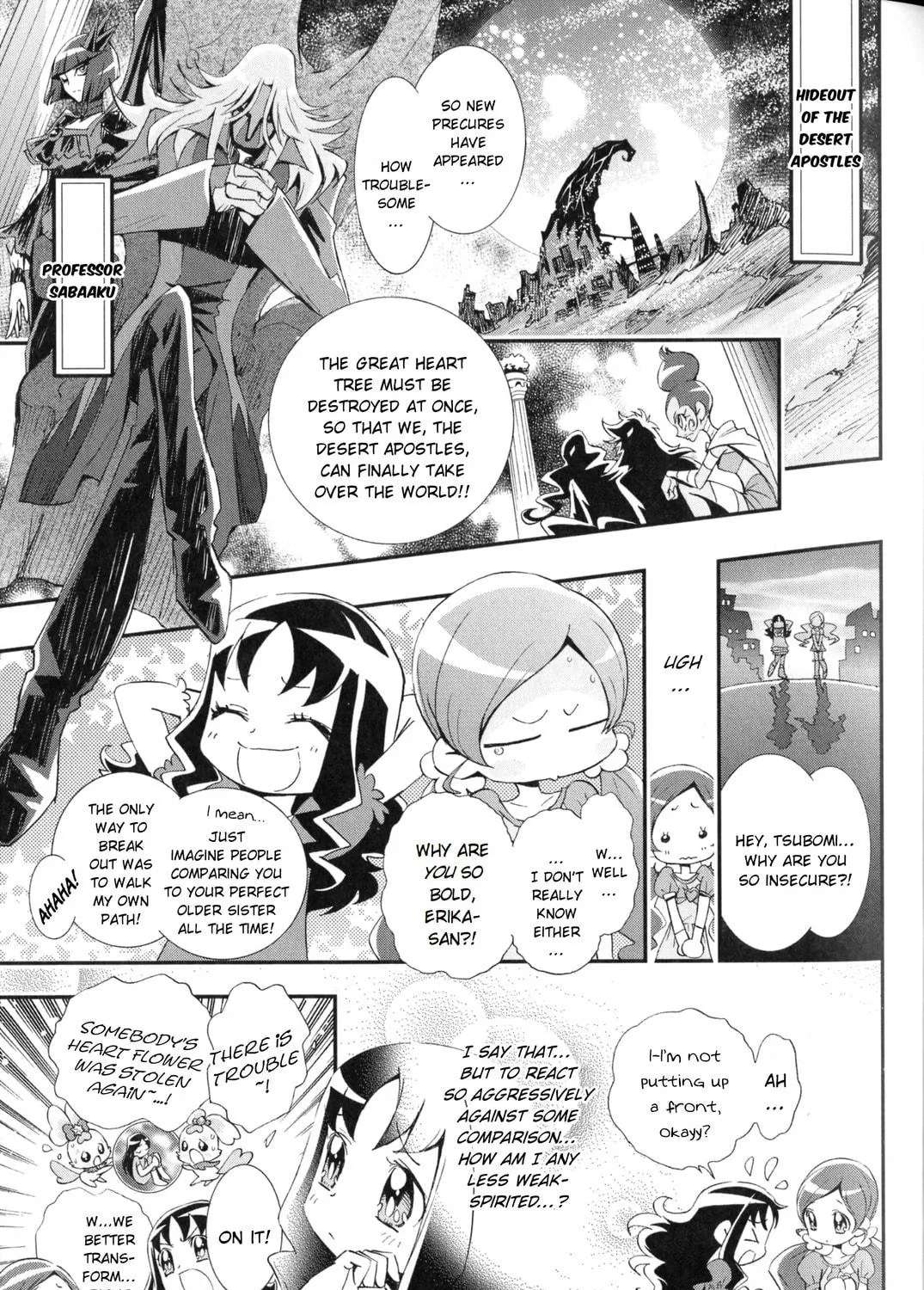 Read Heartcatch Pretty Cure! chapter 2 image 4 on Lezhin