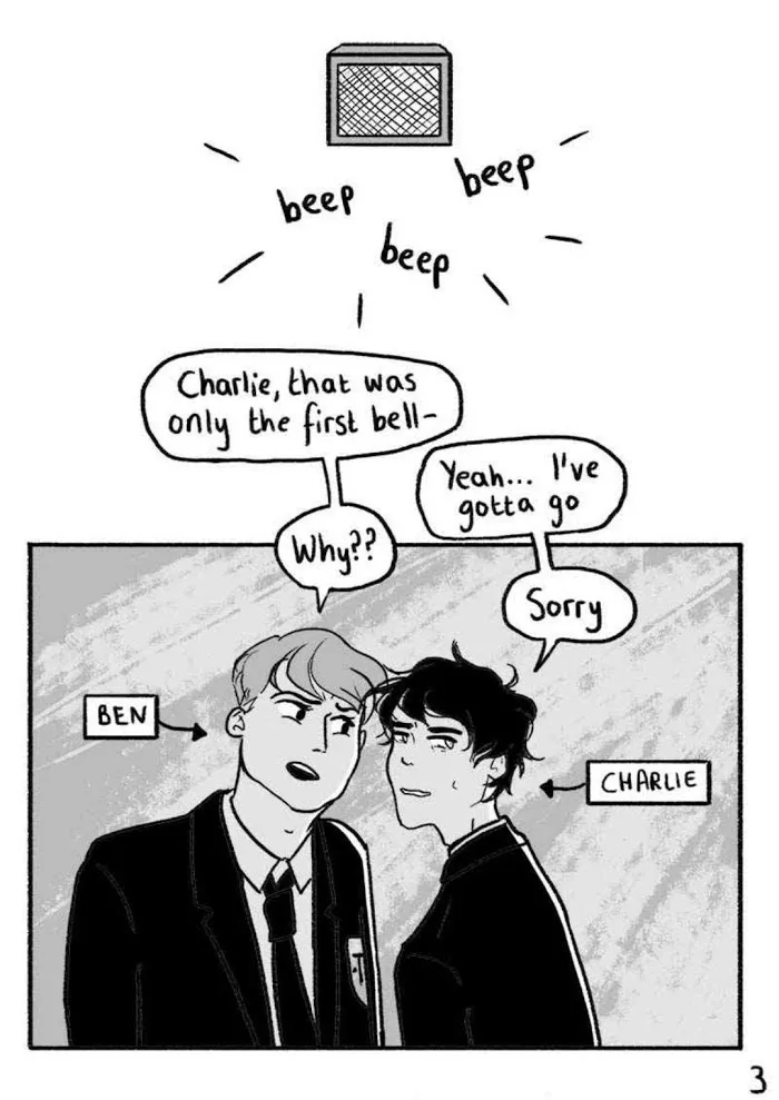 Heartstopper Chapter 1 page 4 - 