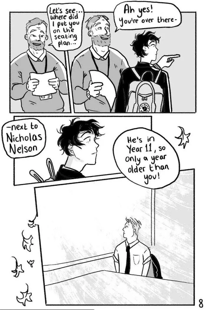 Heartstopper Chapter 1 page 9 - 
