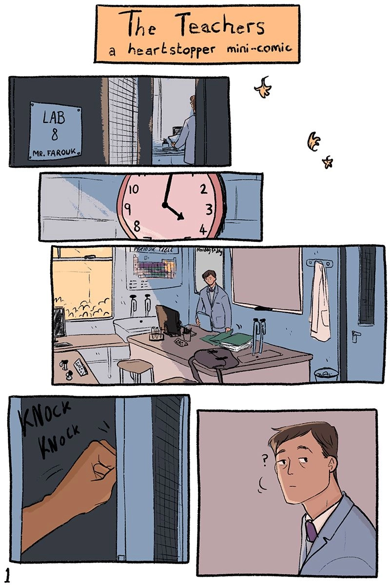 Heartstopper Chapter 110 page 1 - 