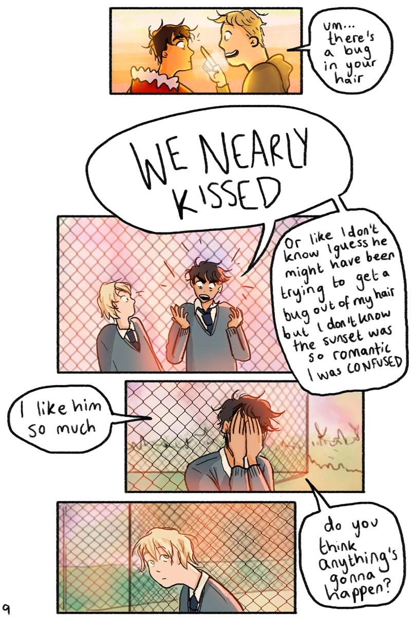 Heartstopper Chapter 25 page 9 - 