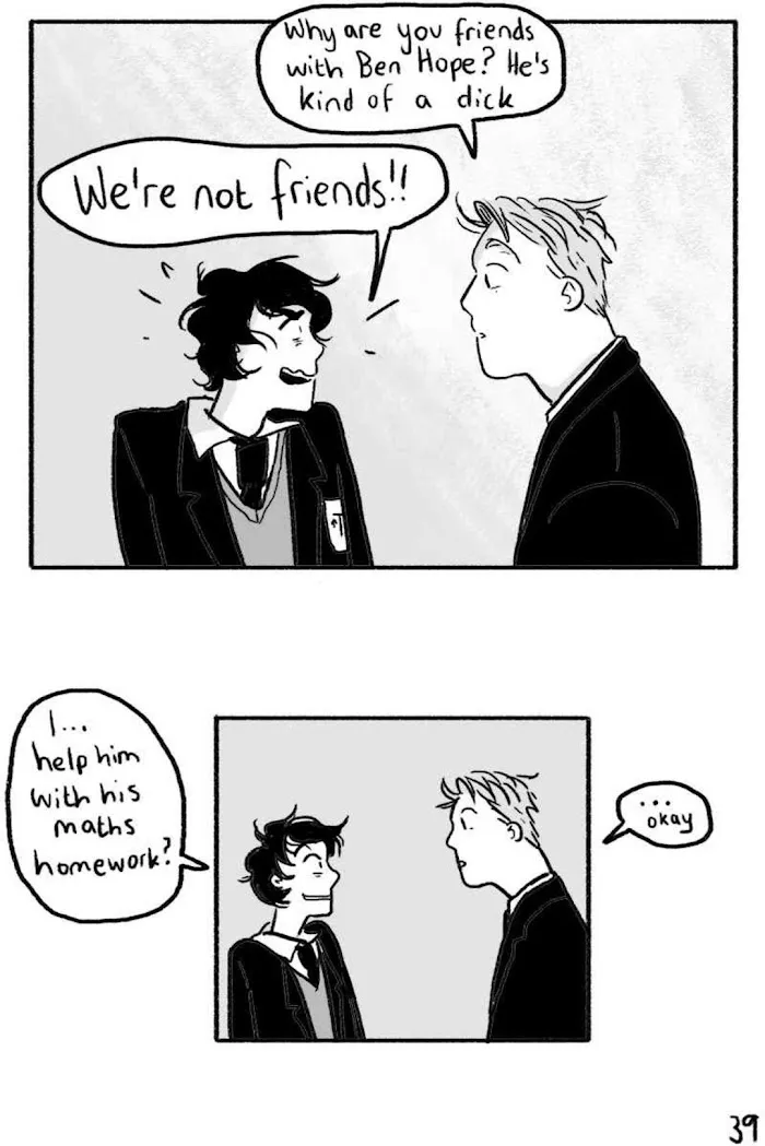 Heartstopper Chapter 3 page 1 - 