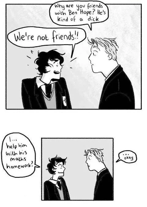 Heartstopper Chapter 6 page 1 - 