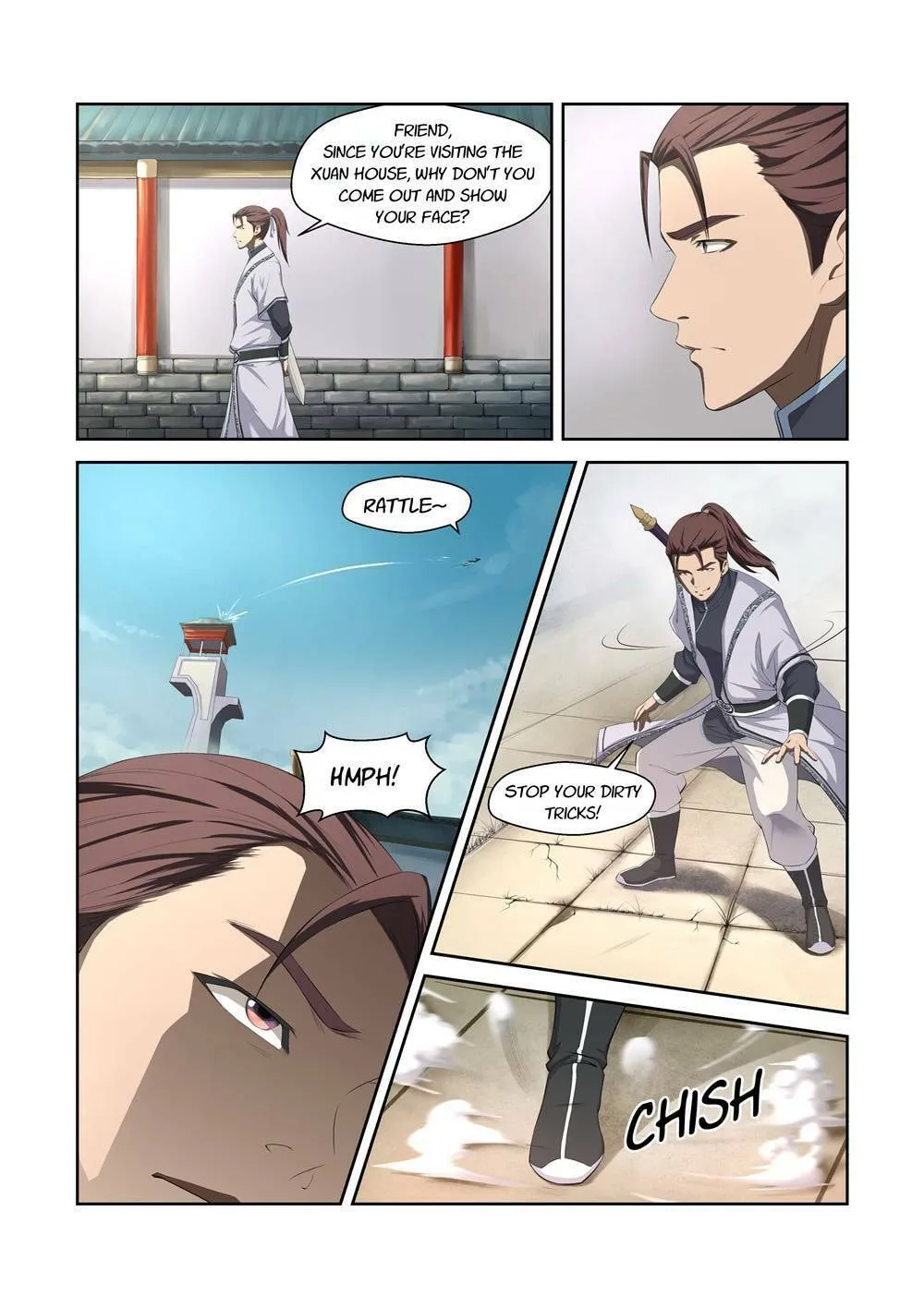 Read Heaven Defying Sword chapter 1 image 6 on Lezhin