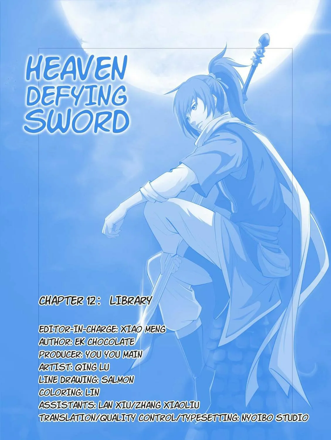 Read Heaven Defying Sword chapter 12 image 0 on Lezhin