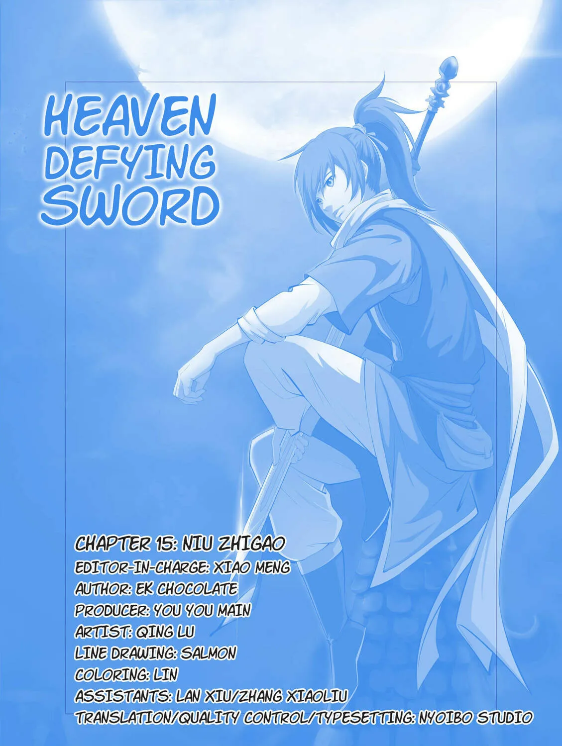 Read Heaven Defying Sword chapter 15 image 0 on Lezhin