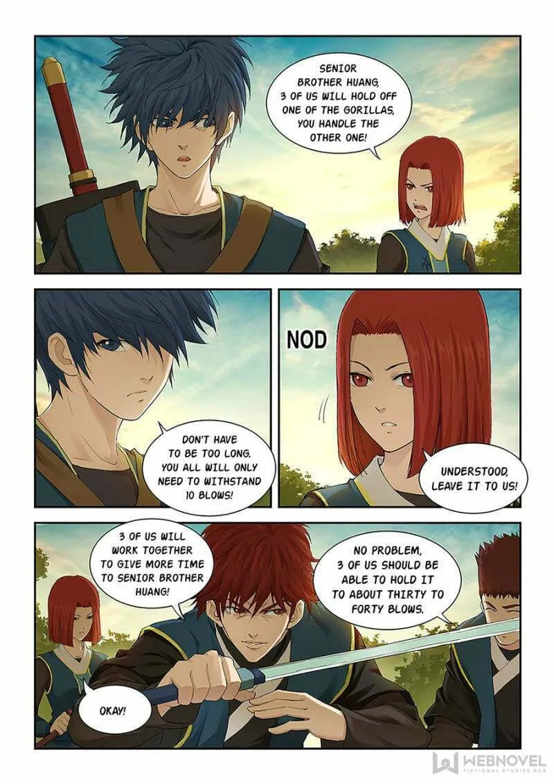 Read Heaven Defying Sword chapter 159 image 3 on Lezhin