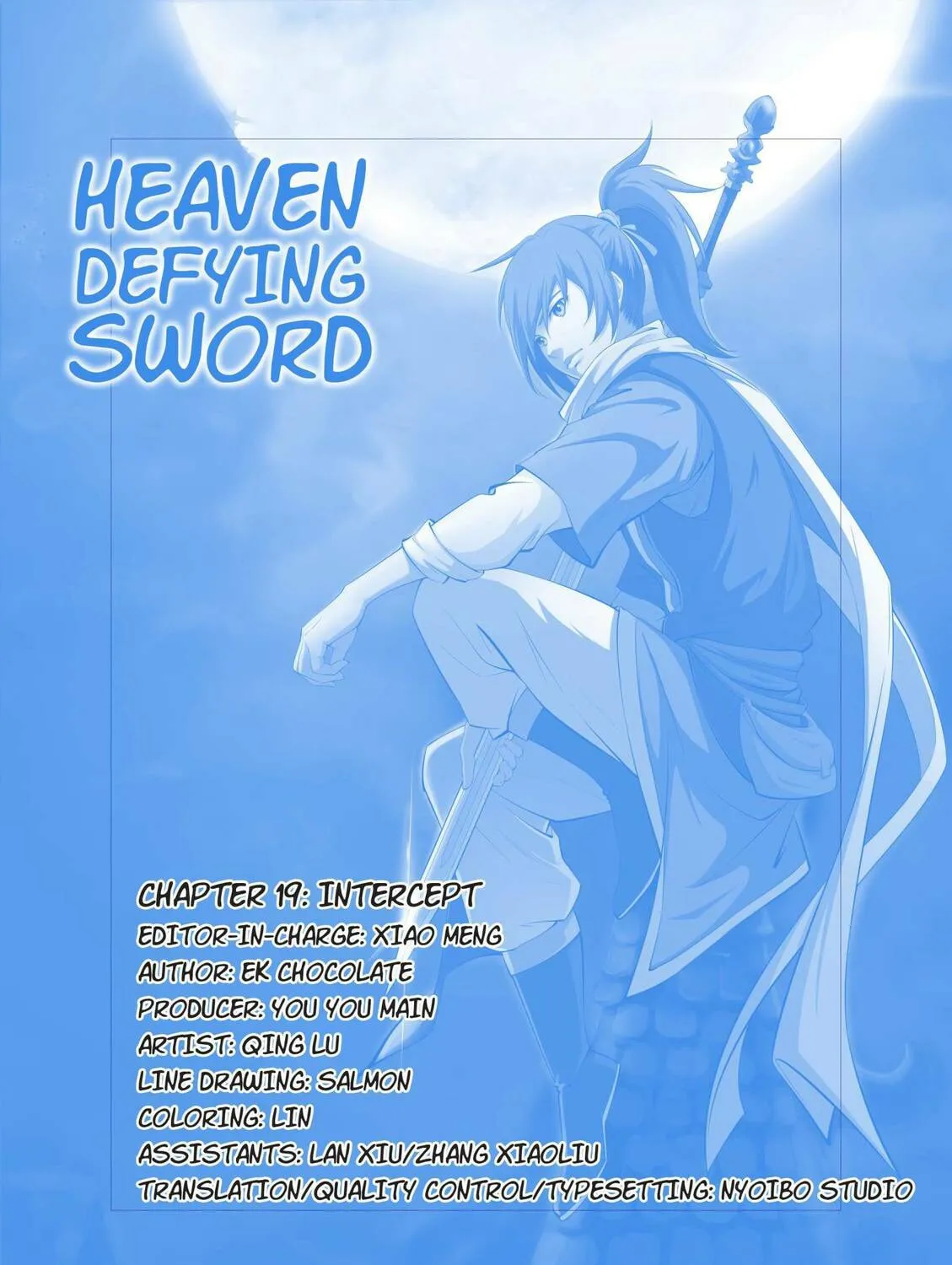 Read Heaven Defying Sword chapter 19 image 0 on Lezhin