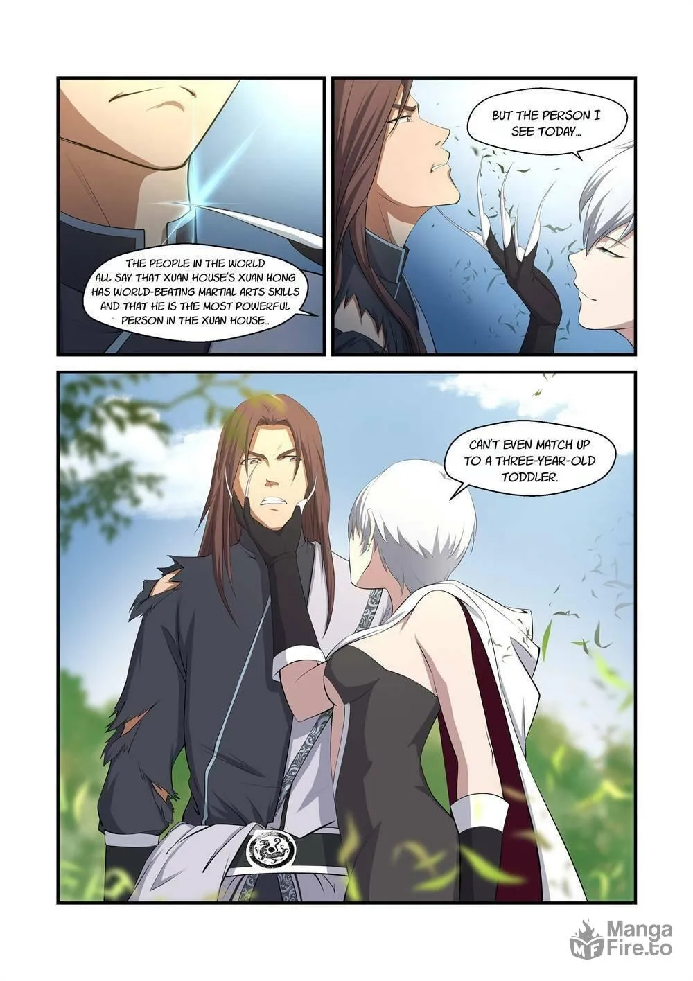 Read Heaven Defying Sword chapter 2 image 8 on Lezhin